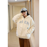 Unisex Jacket Vintage Casual Jacket Men's and Women's Hoodie Spring and Autumn Coat
